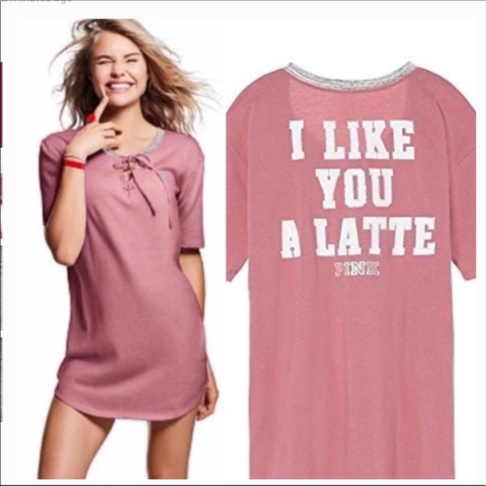 Victoria secret pink nightgown